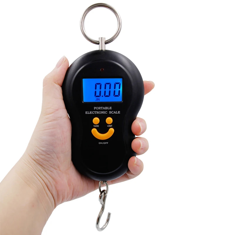 Tape Dispenser Weighted - Balance de pêche numérique 50kg 10g,