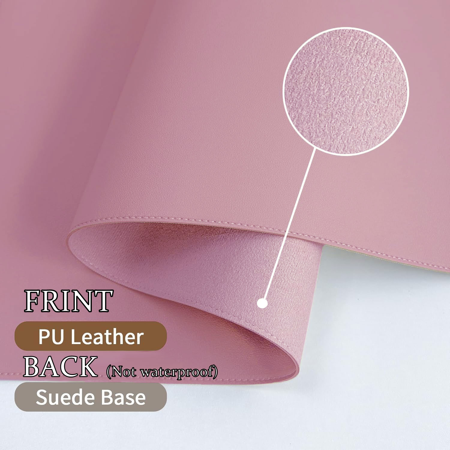 Tapis de bureau, protège-burea - Leather Desk Pad avis et prix