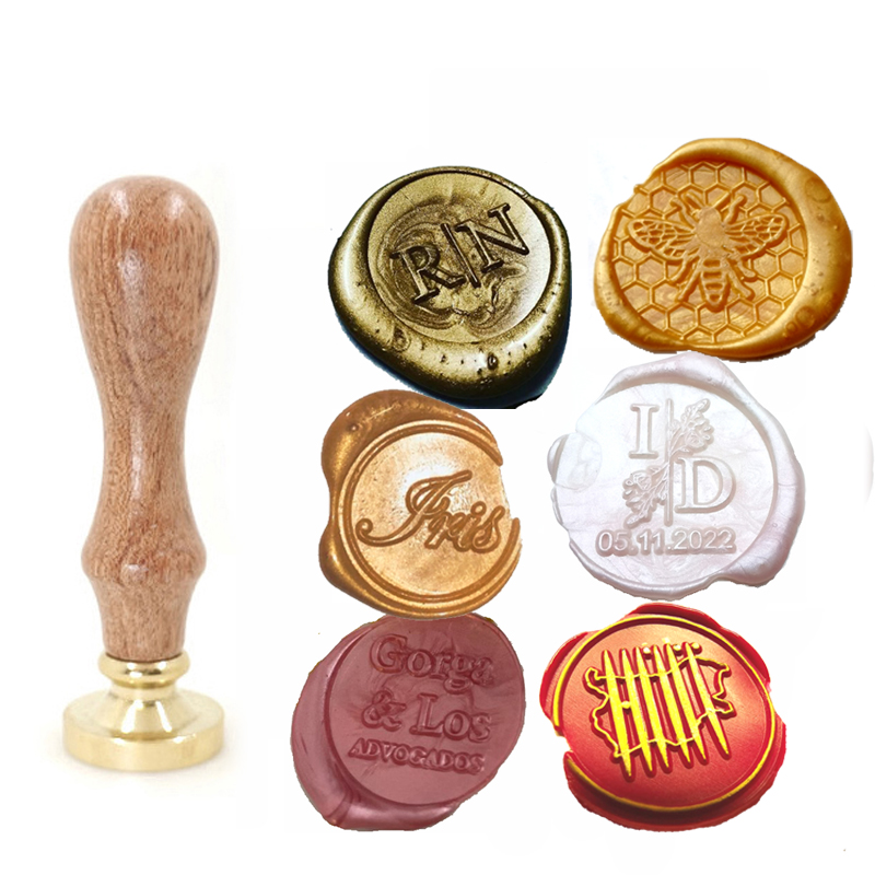 Sceau de cire personnalisé en  - Wax Seal Stamp Set avis et prix